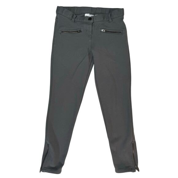 Vintage Hanna Andersson Girls Grey Legging Pants Size 130 (US 8) – Gently Used - Picture 1 of 8
